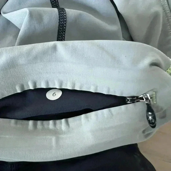 Lululemon Cropped Leggings with Zip Pocket - Picture 3 of 7